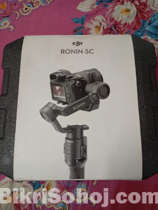 Sony A6400 camera ও Dji Ronin Sc ১টি gimbal  বিক্রি করা হবে